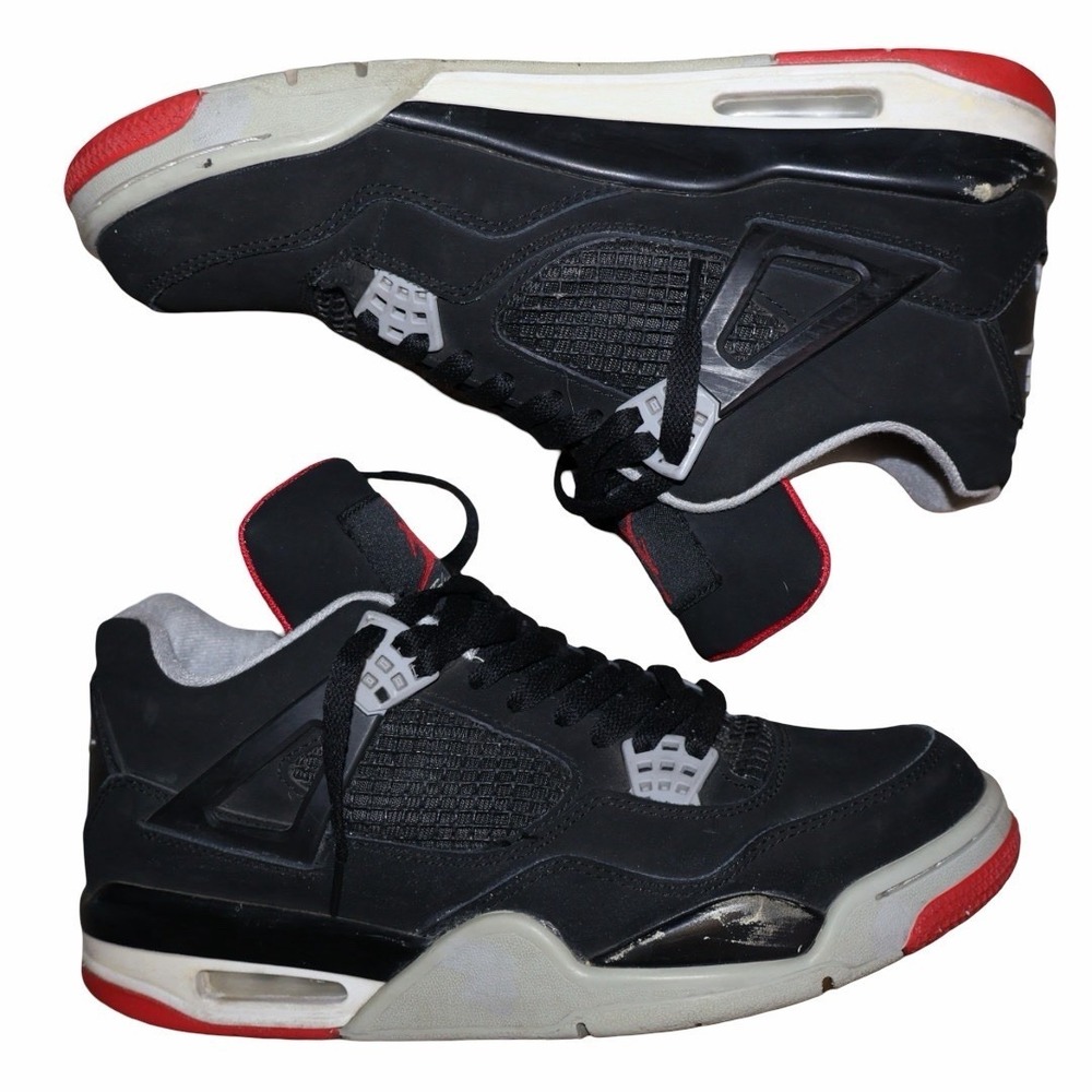 Nike Air Jordan‎ 4 Retro 'Bred' (2019) Mens Size 10
